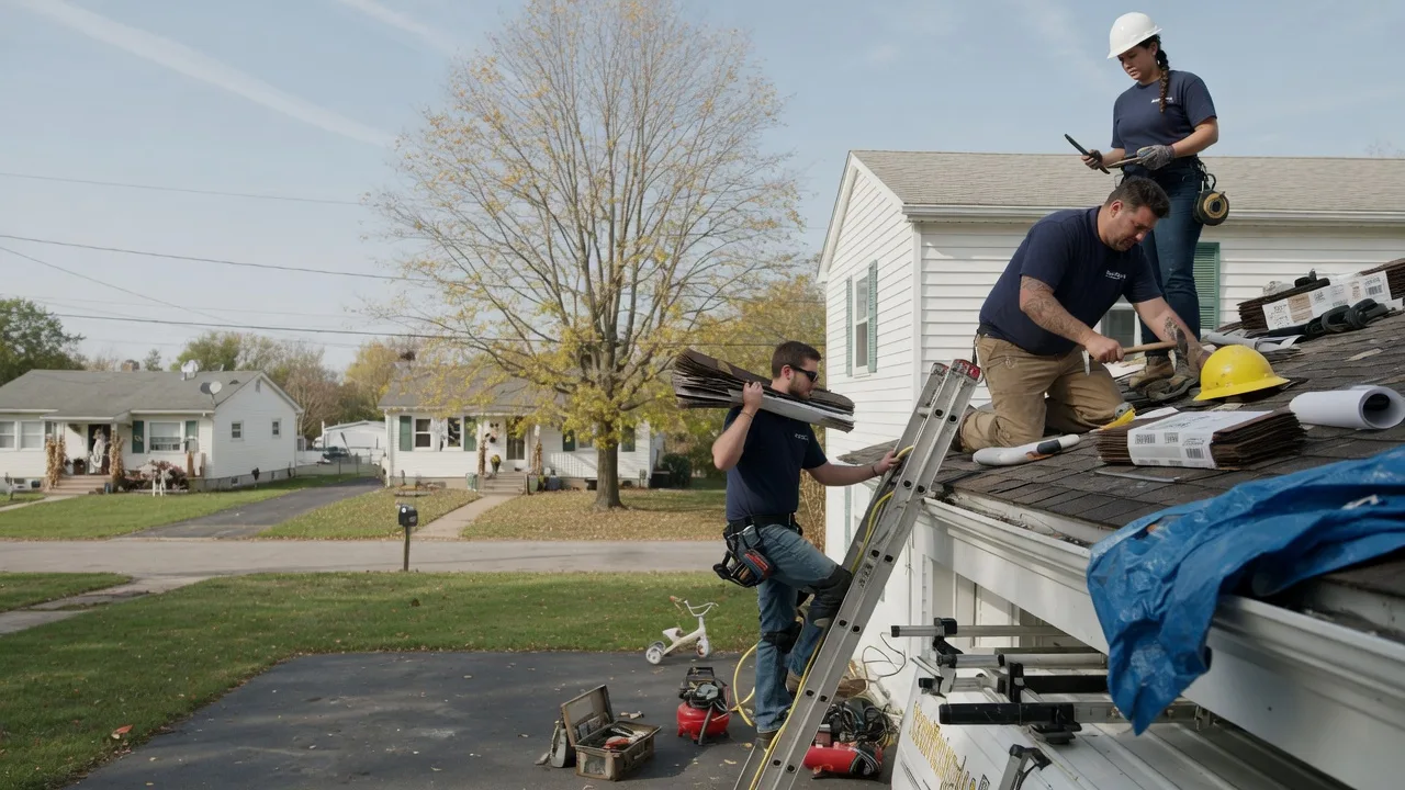 Local Roofing Contractors in Bluford, IL near me